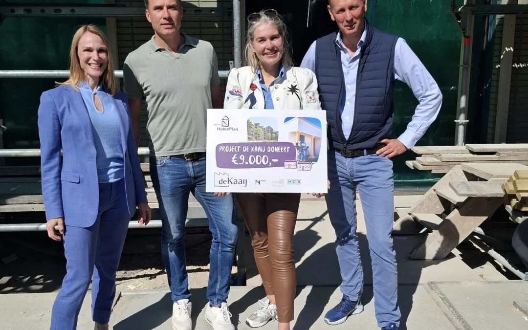 De Kaaij bereikt hoogste punt én bouwt mee met Homeplan